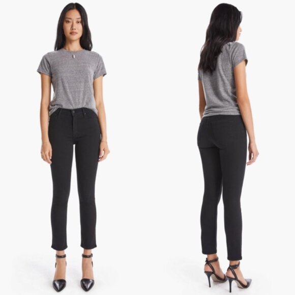MOTHER Denim - Mother The Mid Rise Dazzler Ankle Not Guilty Size 26